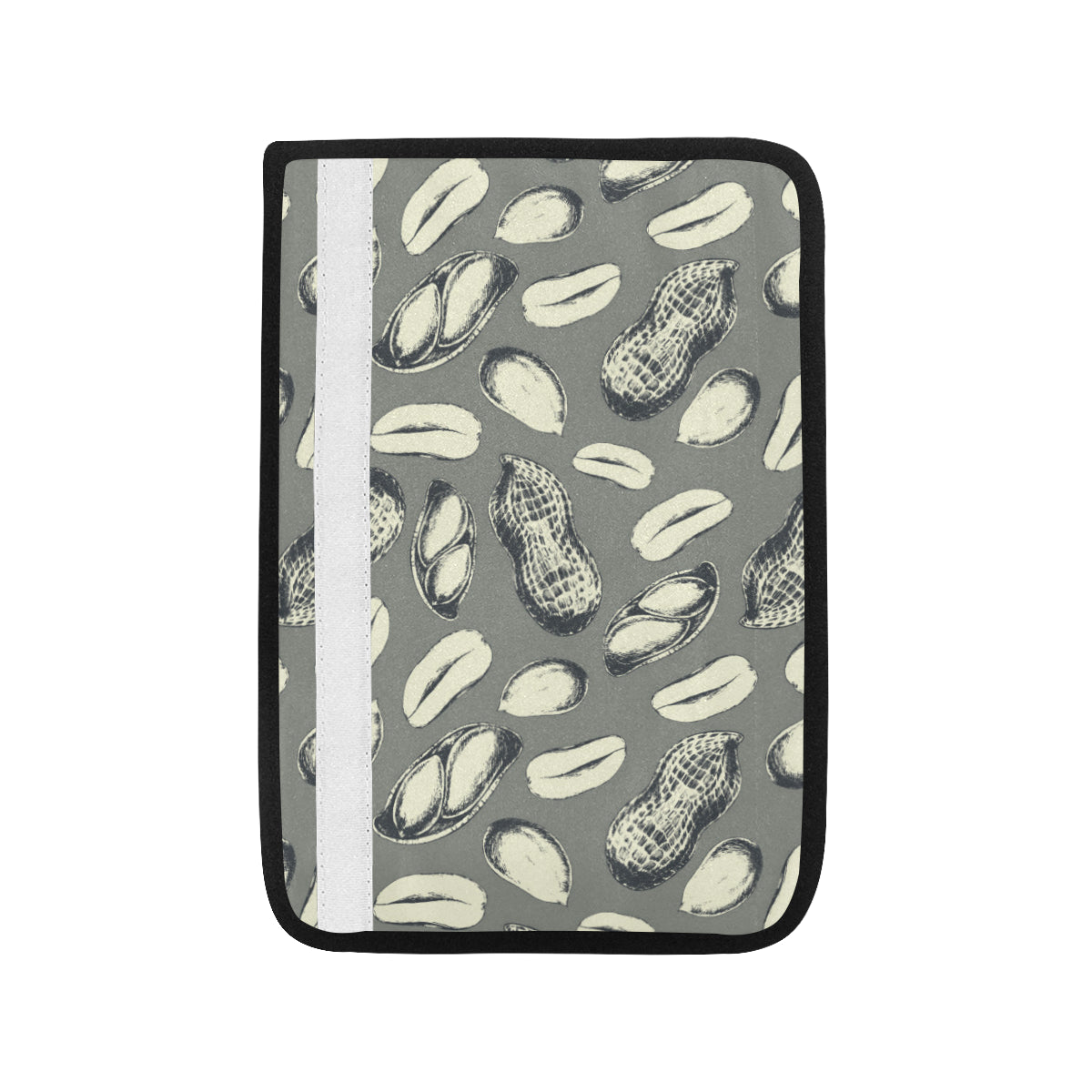 Peanut Pattern Print Design A01 Car Seat Belt Cover