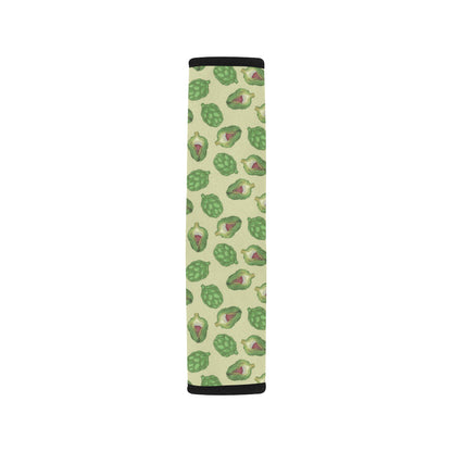 Artichoke Pattern Print Design 03 Car Seat Belt Cover