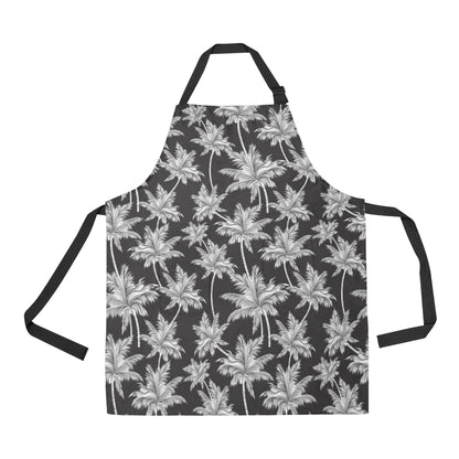 Palm Tree Pattern Print Design PT03 Apron with Pocket