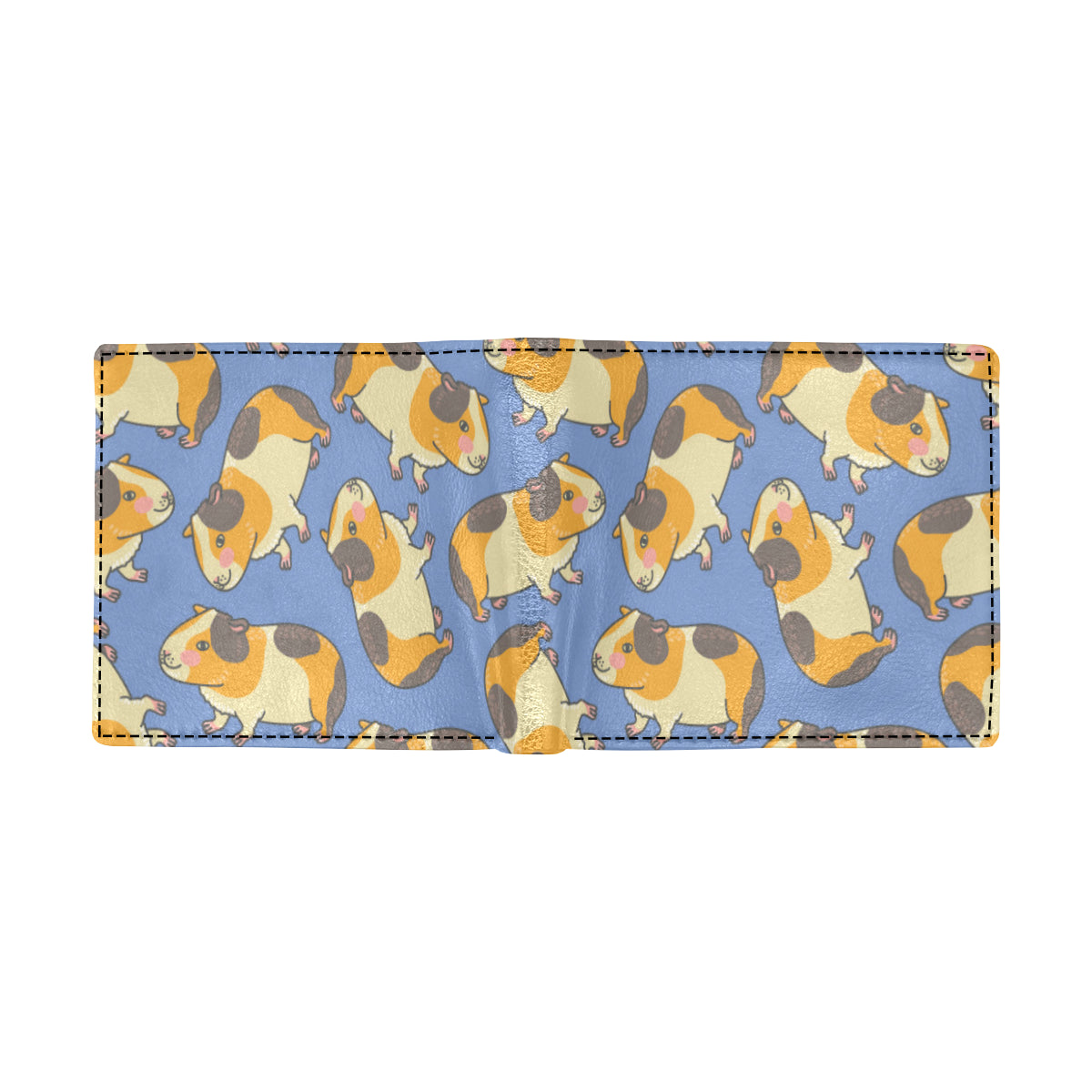 Guinea Pig Pattern Print Design 01 Men's ID Card Wallet