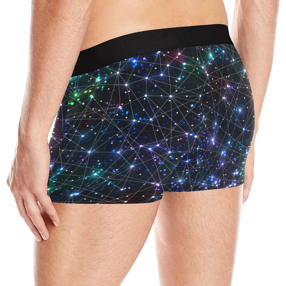 Cosmic Pattern Print Design 01 Men's Boxer Briefs