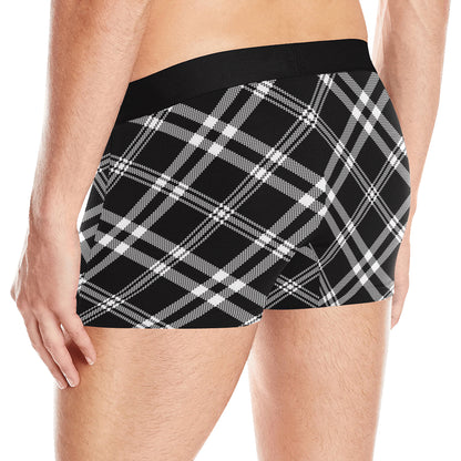 Madras Pattern Print Design 03 Men's Boxer Briefs