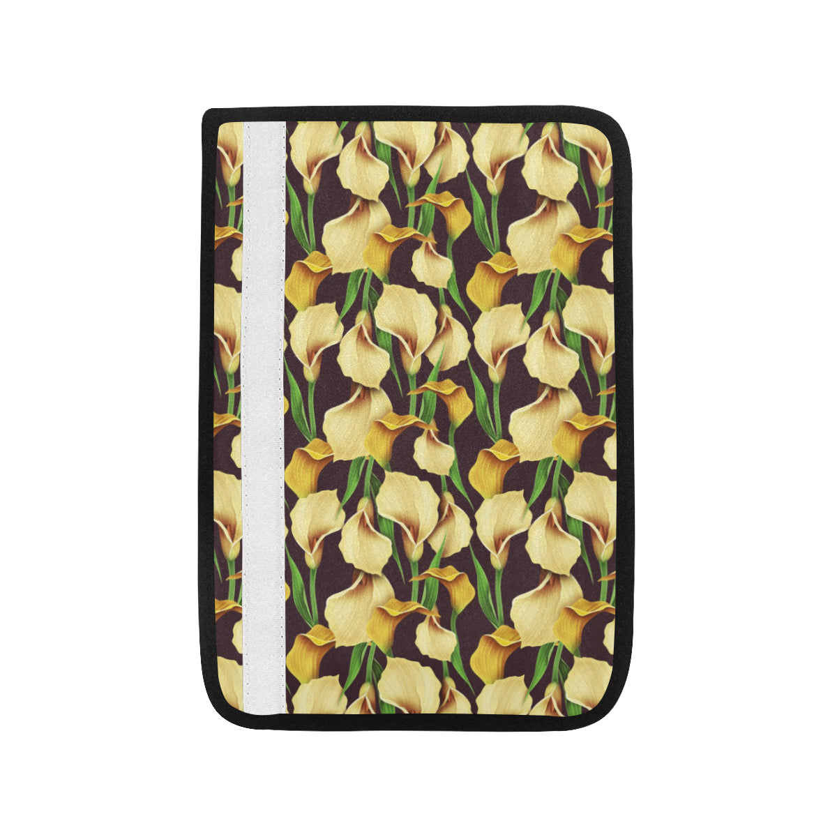 Lily Pattern Print Design LY013 Car Seat Belt Cover