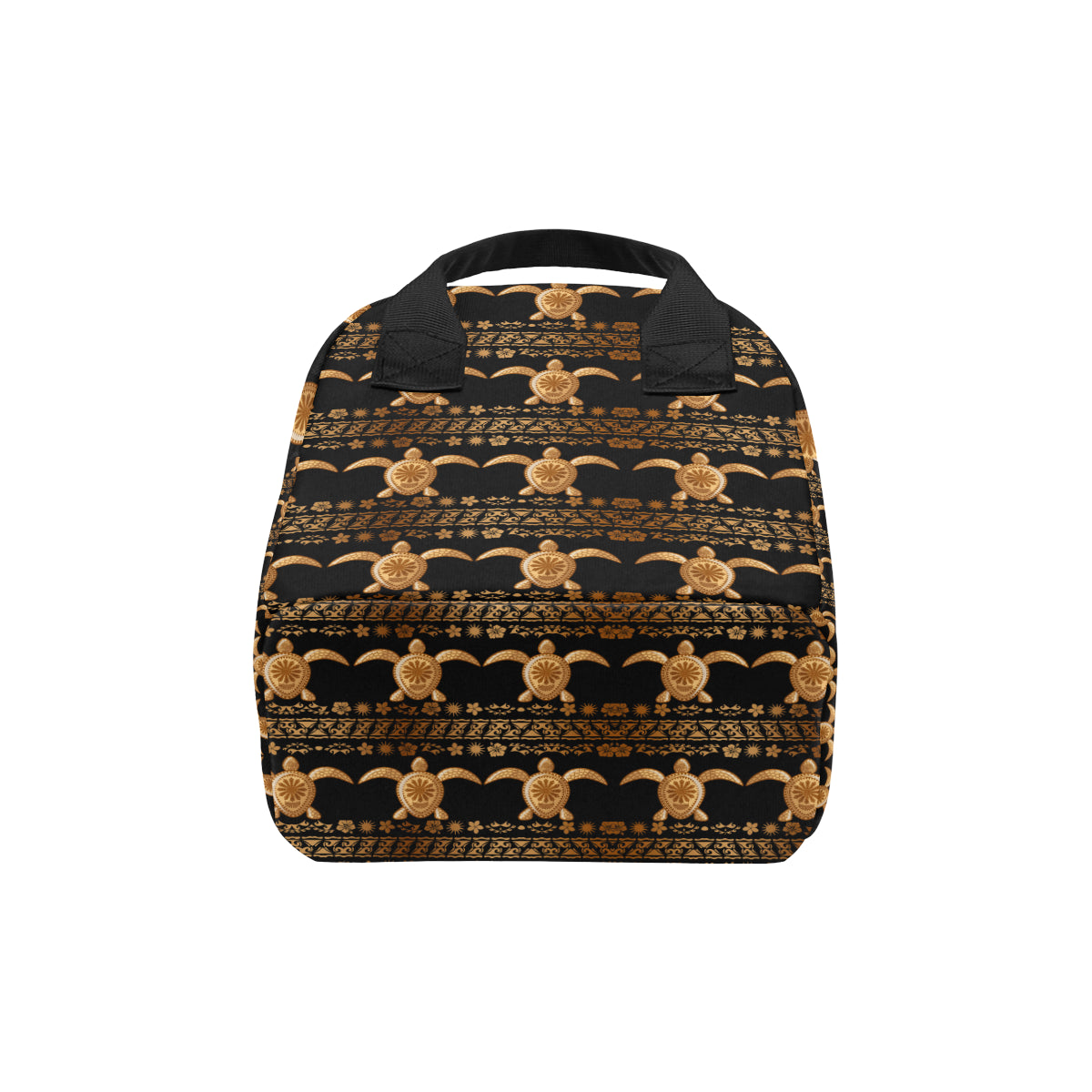 Tribal Sea turtle Polynesian Hawaiian Insulated Lunch Bag