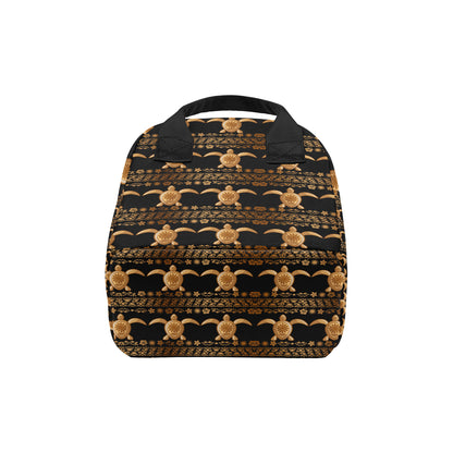 Tribal Sea turtle Polynesian Hawaiian Insulated Lunch Bag