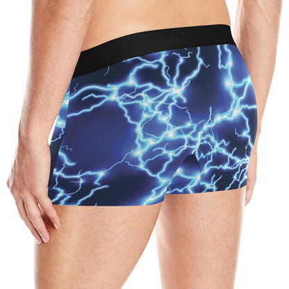 Lightning Thunder Pattern Print Design 04 Men's Boxer Briefs