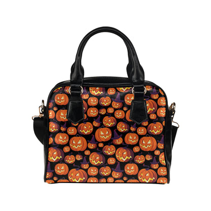 Halloween Pattern Print Design 04 Shoulder Handbag