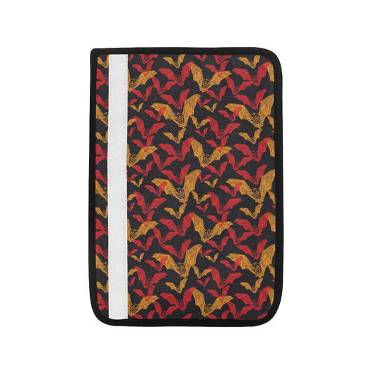 Bat Pattern Print Design 01 Car Seat Belt Cover