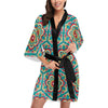 Mandala Pattern Print Design 03 Women's Short Kimono