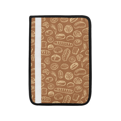 Bread Pattern Print Design 03 Car Seat Belt Cover