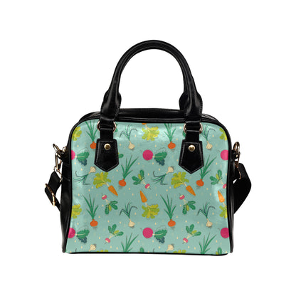 Radish Pattern Print Design A01 Shoulder Handbag