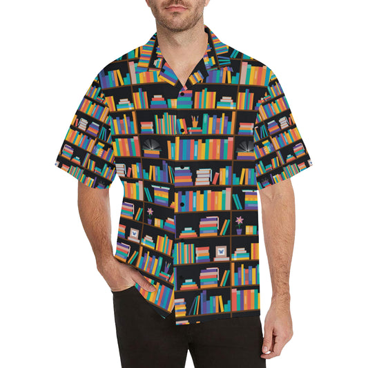 Book Pattern Print Design 05 Men's Hawaiian Shirt