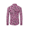 Leopard Pattern Print Design 02 Men's Long Sleeve Shirt