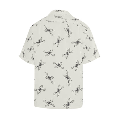 Kayak Pattern Print Design 01 Men's Hawaiian Shirt