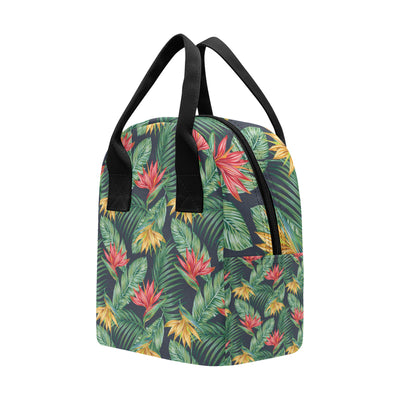 Bird Of Paradise Pattern Print Design BOP09 Insulated Lunch Bag