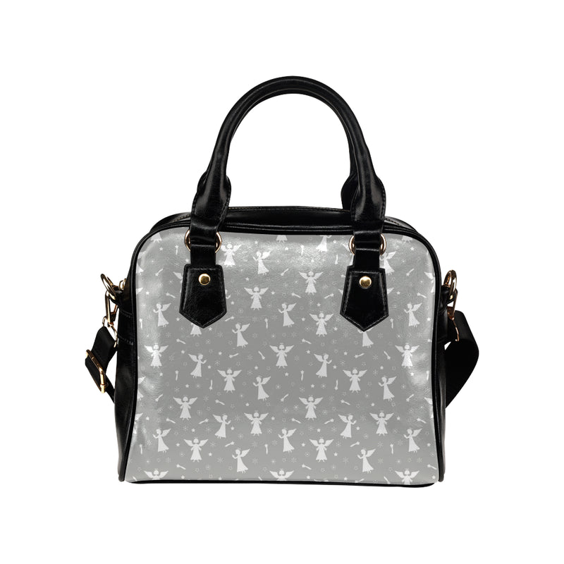 Angel Pattern Print Design 03 Shoulder Handbag