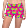 Watermelon Pattern Print Design WM04 Yoga Shorts