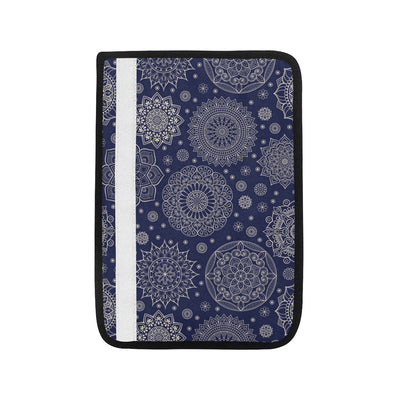 Mandala Pattern Print Design 02 Car Seat Belt Cover