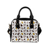 Cow Pattern Print Design 06 Shoulder Handbag