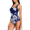 Cherry Blossom Pattern Print Design CB01 Women Swimsuit