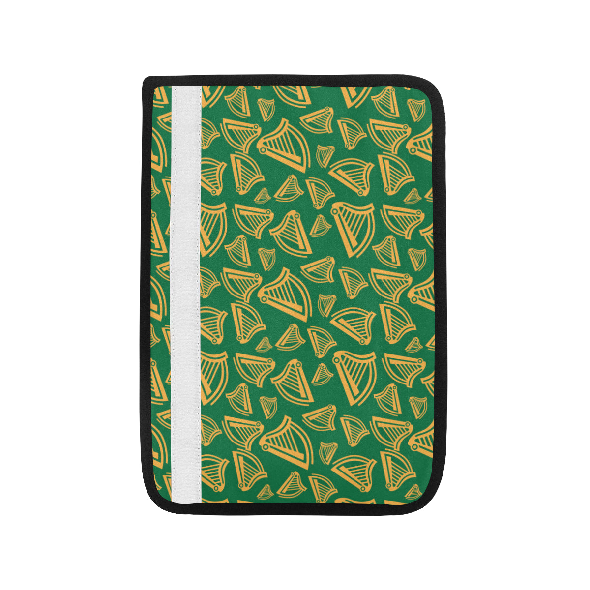 Harp Pattern Print Design 03 Car Seat Belt Cover