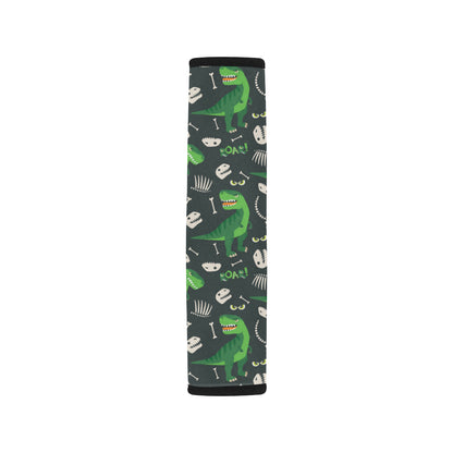 T Rex Pattern Print Design A05 Car Seat Belt Cover