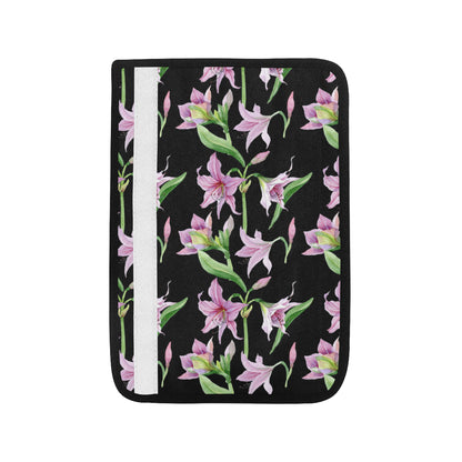 Amaryllis Pattern Print Design AL08 Car Seat Belt Cover