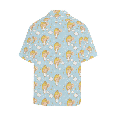 Angel Pattern Print Design 05 Men's Hawaiian Shirt