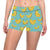 Banana Pattern Print Design BA02 Yoga Shorts