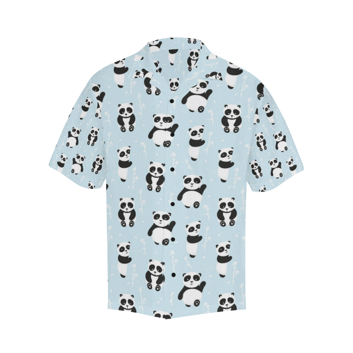 Panda Pattern Print Design A01 Men's Hawaiian Shirt