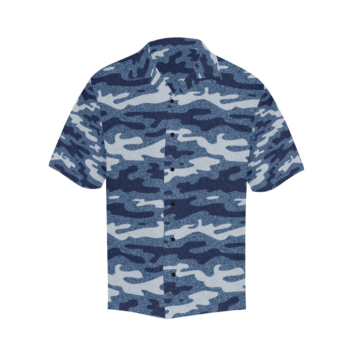 Jean Camouflage Pattern Print Design 05 Men's Hawaiian Shirt