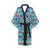 Kaleidoscope Pattern Print Design 03 Women's Short Kimono