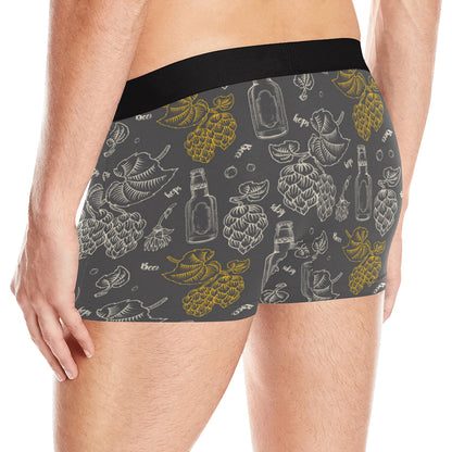 Hope Pattern Print Design 01 Men's Boxer Briefs
