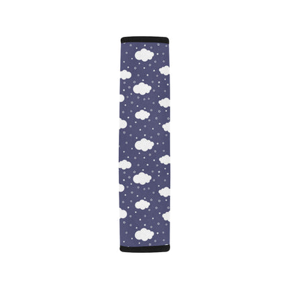 Cloud  Pattern Print Design 03 Car Seat Belt Cover