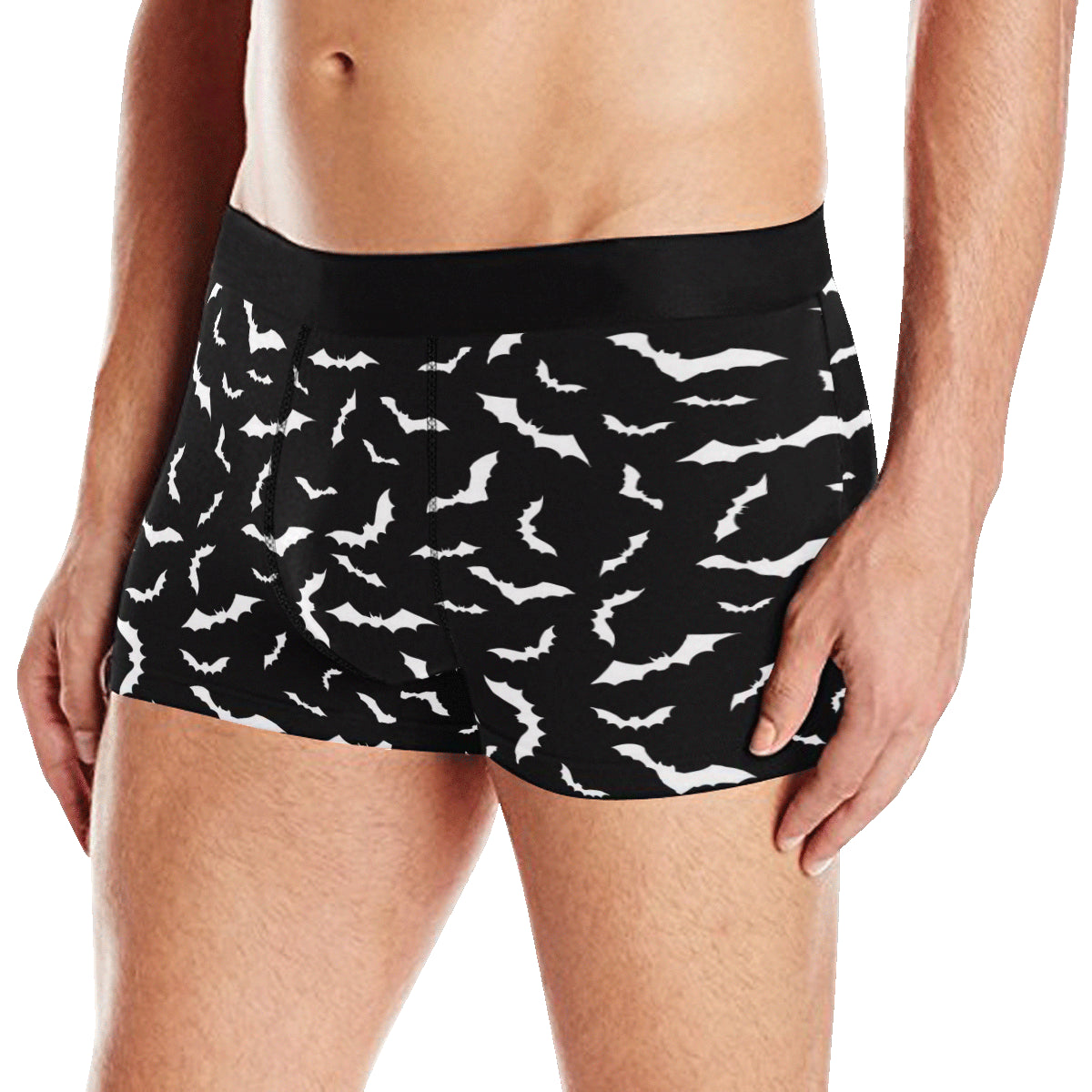 Bat Pattern Print Design 05 Men's Boxer Briefs