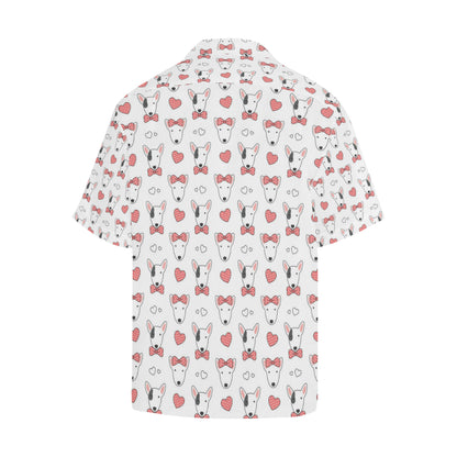 Bull Terriers Pattern Print Design 08 Men's Hawaiian Shirt