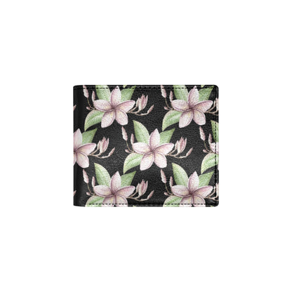 Plumeria Pattern Print Design PM02 Men's ID Card Wallet