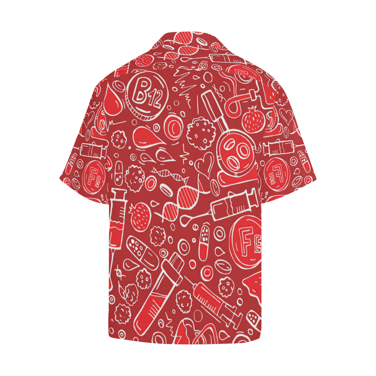 Phlebotomist Pattern Print Design A02 Men's Hawaiian Shirt