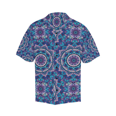 Mandala Pattern Print Design 04 Men's Hawaiian Shirt