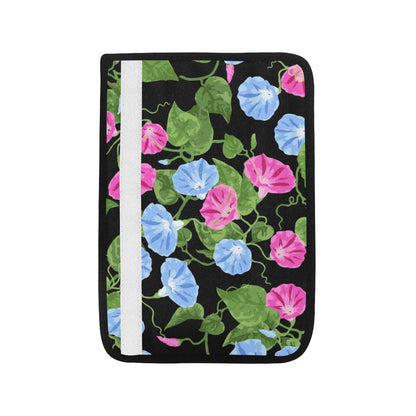Morning Glory Pattern Print Design MG04 Car Seat Belt Cover