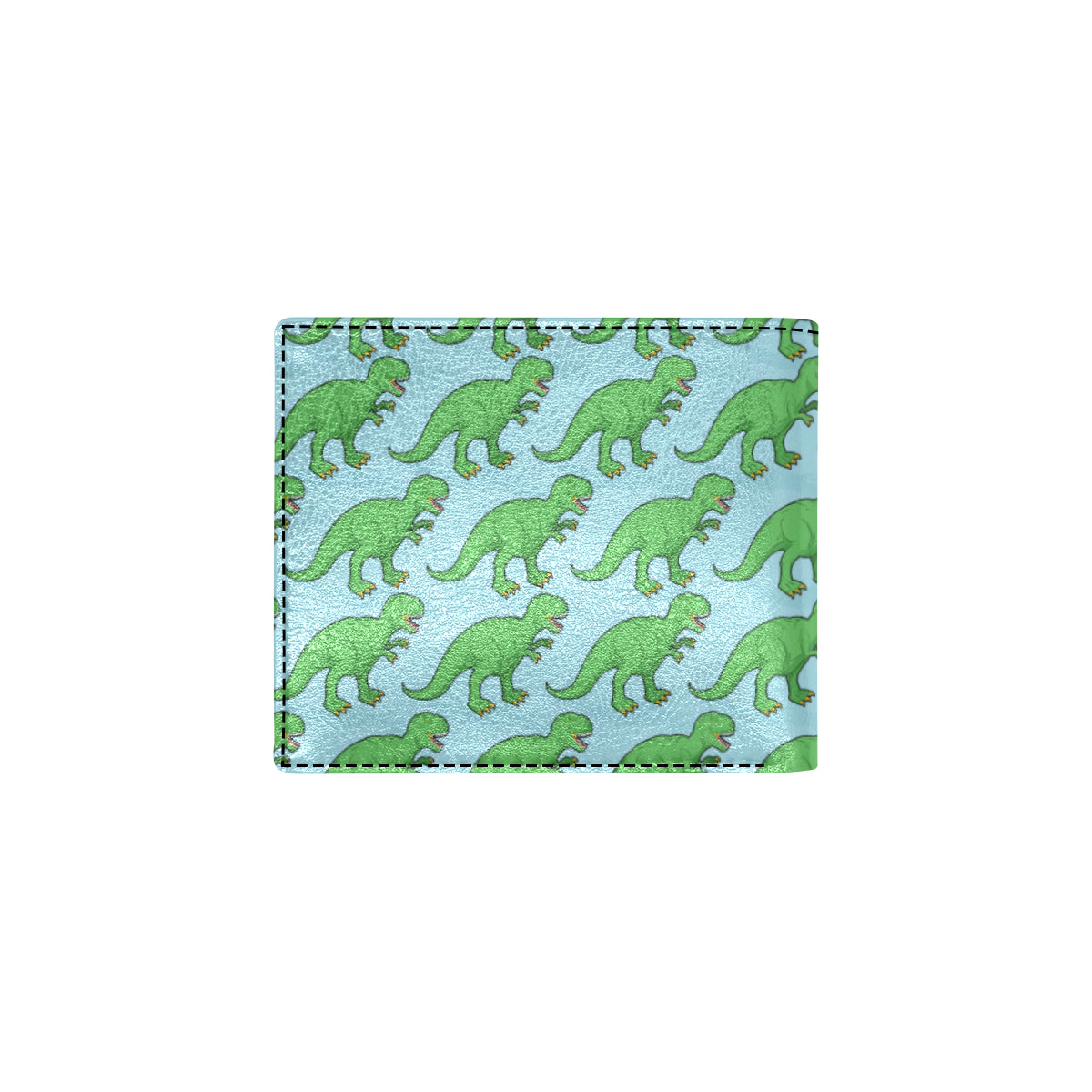 T Rex Pattern Print Design A01 Men's ID Card Wallet