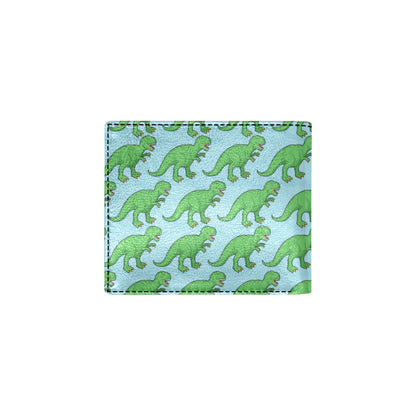 T Rex Pattern Print Design A01 Men's ID Card Wallet
