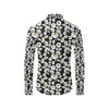 Daisy Pattern Print Design 02 Men's Long Sleeve Shirt