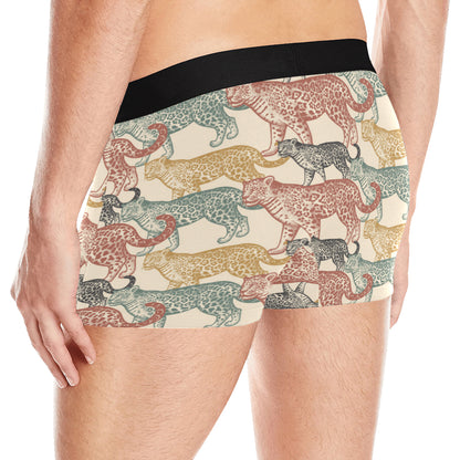 Jaguar Pattern Print Design 01 Men's Boxer Briefs