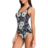 Anemone Pattern Print Design AM01 Women Swimsuit