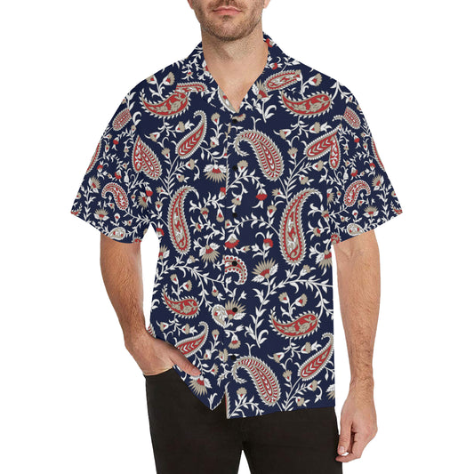 Paisley Pattern Print Design A05 Men's Hawaiian Shirt