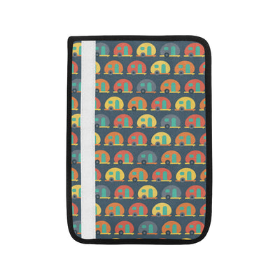 Camper Pattern Print Design 02 Car Seat Belt Cover