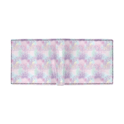 Aquarius Zodiac Pattern Print Design 01 Men's ID Card Wallet