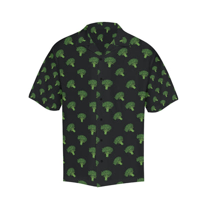 Broccoli Pattern Print Design 04 Men's Hawaiian Shirt