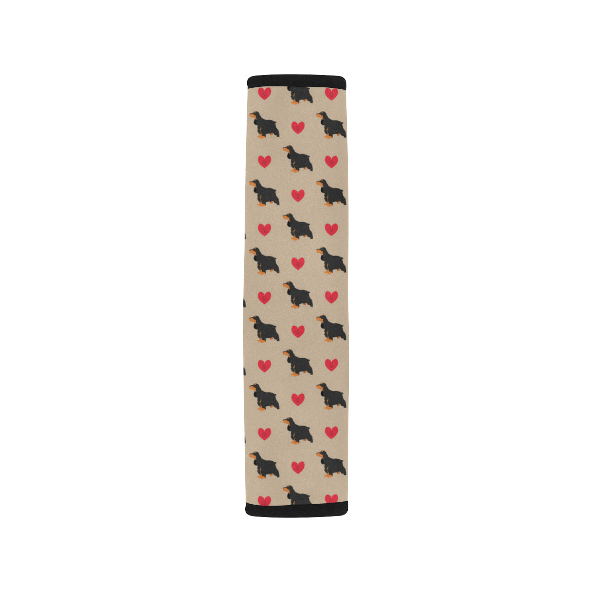 Cocker Pattern Print Design 02 Car Seat Belt Cover